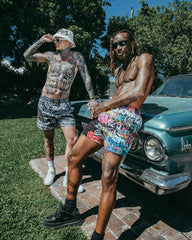 HALF GRAFF SHOTO SWIM TRUNKS | Sprayground Bargain