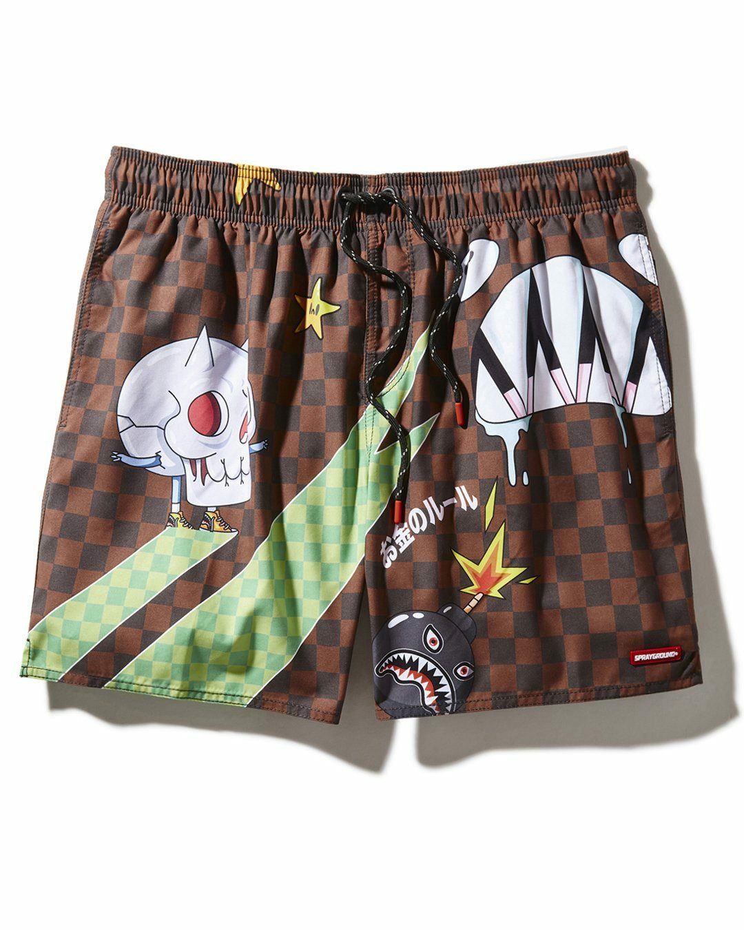 WTF SHARK SHOTO SWIM TRUNKS | Sprayground Hot Deal