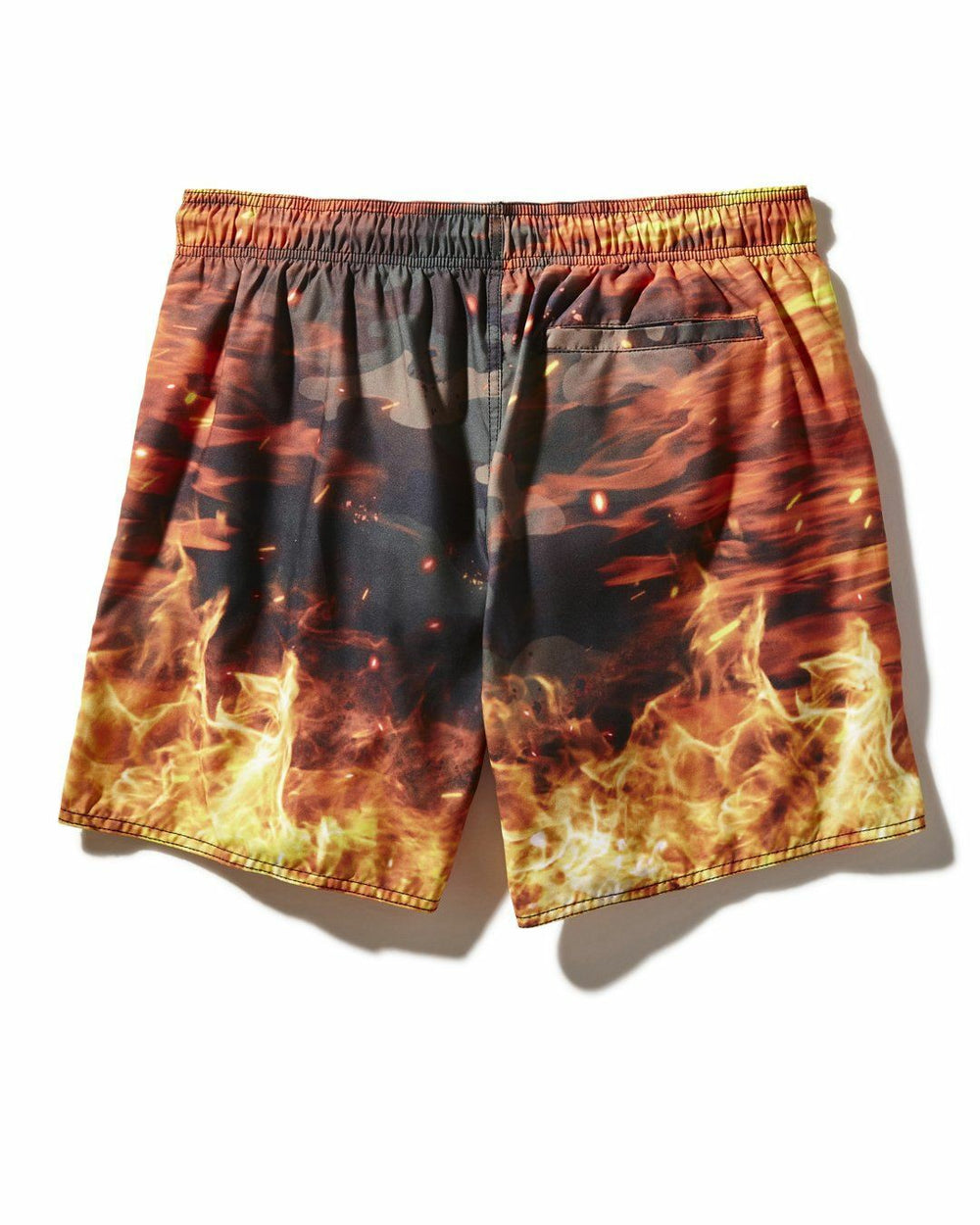 CAMO FIRE SHOTO SWIM TRUNKS | Sprayground Limited Offer
