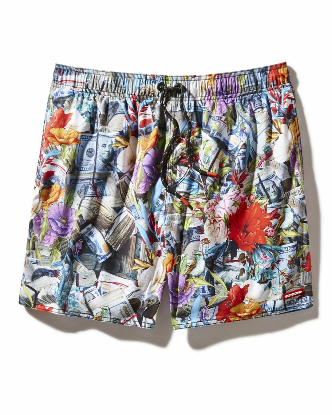 FLORAL MONEY SHOTO SWIM TRUNKS | Sprayground Outlets