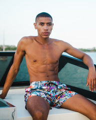 FLORAL MONEY SHOTO SWIM TRUNKS | Sprayground Outlets