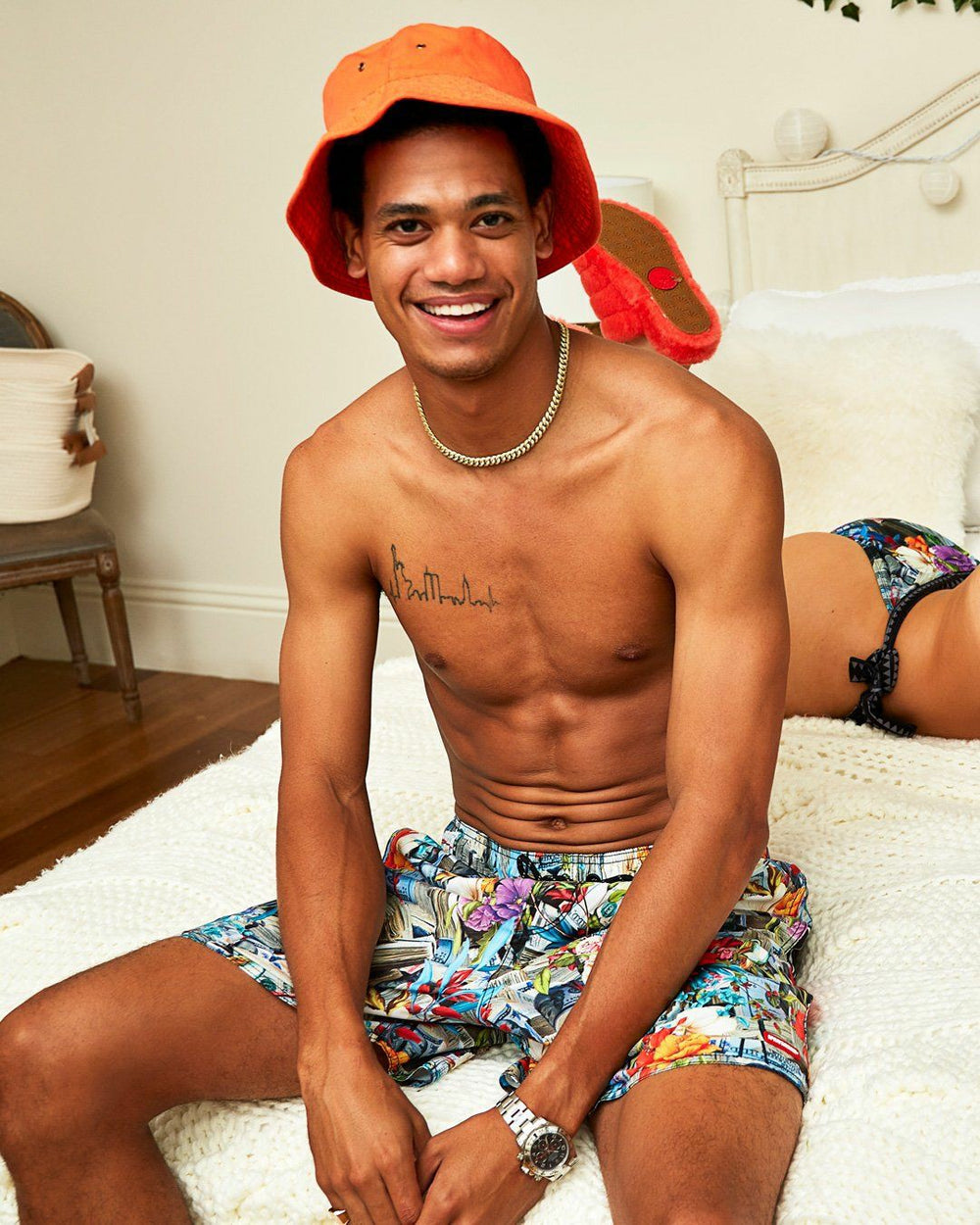 FLORAL MONEY SHOTO SWIM TRUNKS | Sprayground Outlets