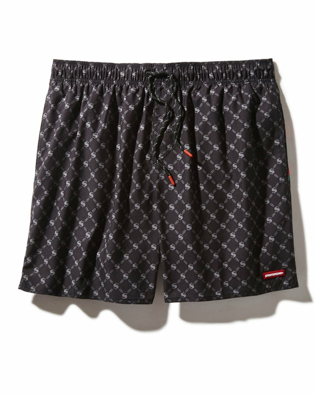 MIDNIGHT MONEY PATTERN SHOTO SWIM TRUNKS | Sprayground Bargain