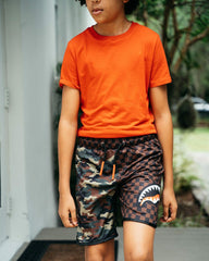KIDS CHECKS & CAMO SWIM TRUNKS | Sprayground Savings