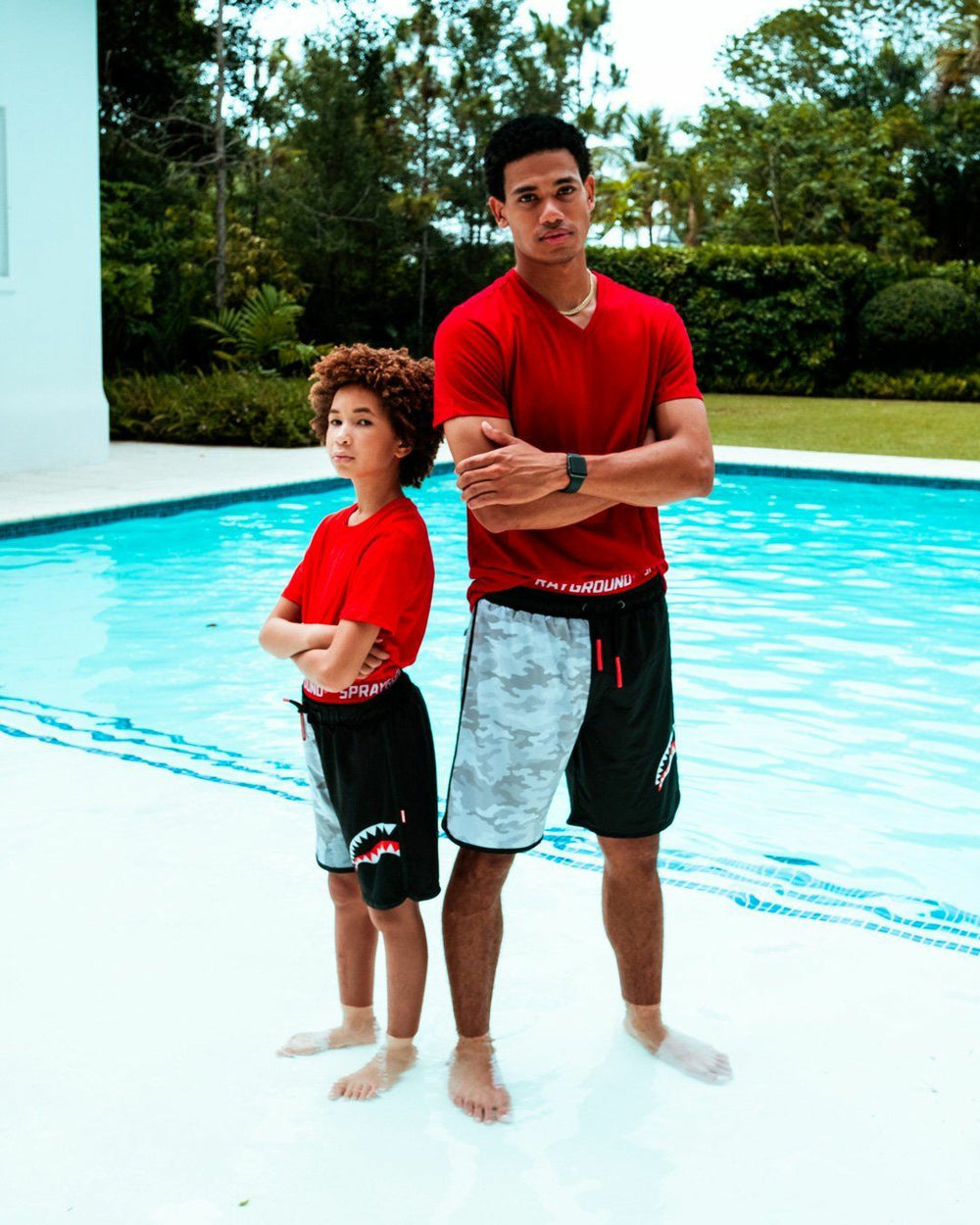 KIDS DAMAGE CONTROL SWIM TRUNKS | Sprayground Discounted