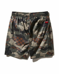 KIDS CAMO CHECKERED SWIM TRUNKS | Sprayground Exclusive Deal