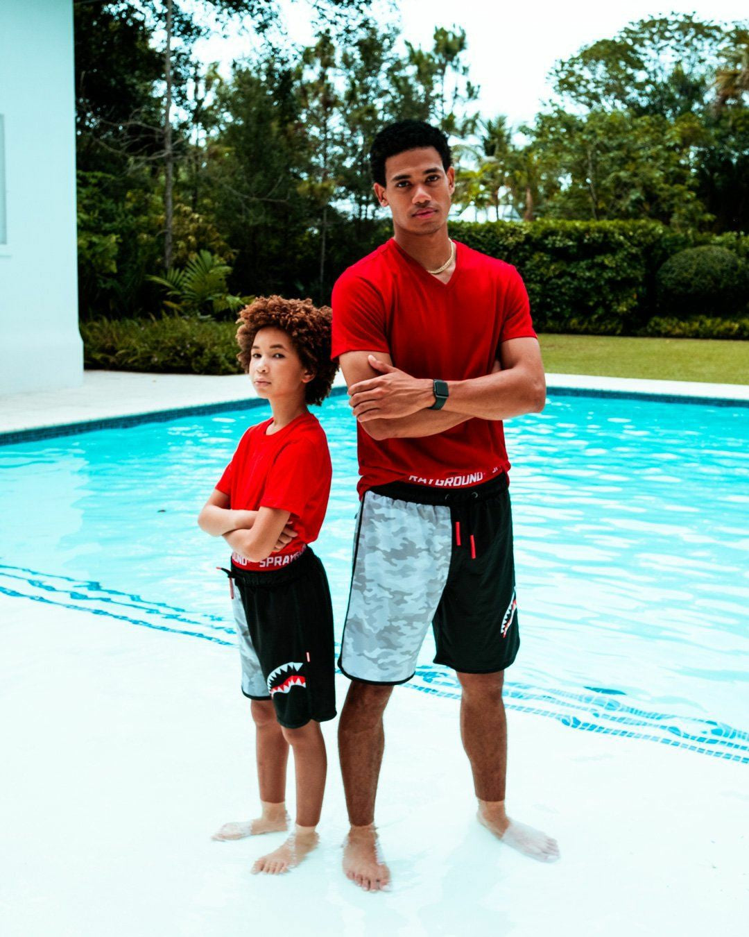 DAMAGE CONTROL CORTO SWIM TRUNKS | Sprayground Sale