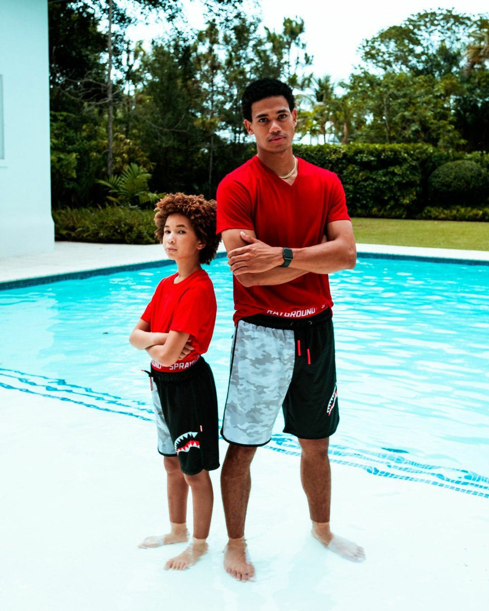 DAMAGE CONTROL CORTO SWIM TRUNKS | Sprayground Sale