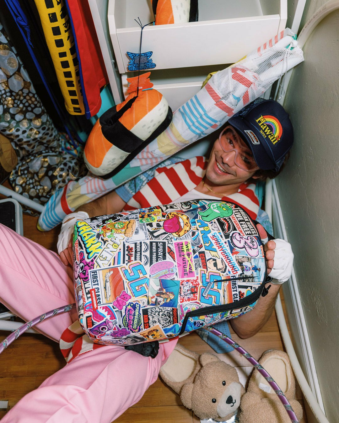 LIFE'S A MOVIE BACKPACK | Sprayground Discounted