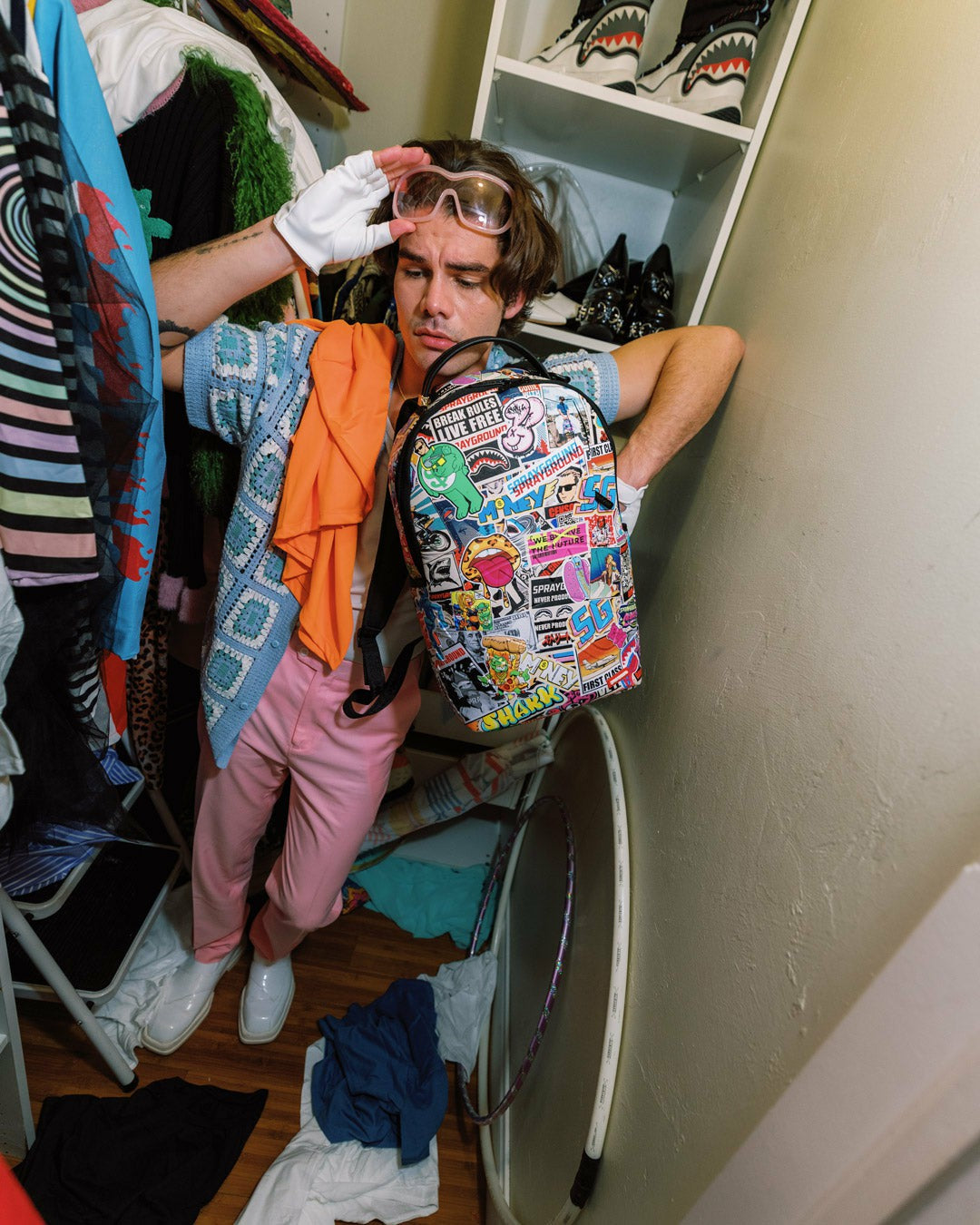 LIFE'S A MOVIE BACKPACK | Sprayground Discounted