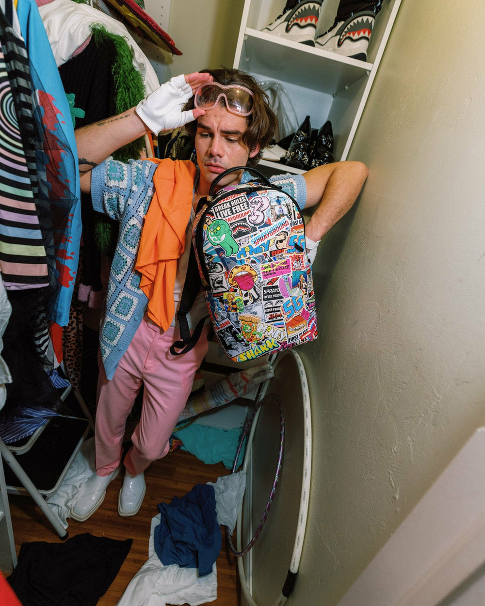 LIFE'S A MOVIE BACKPACK | Sprayground Discounted