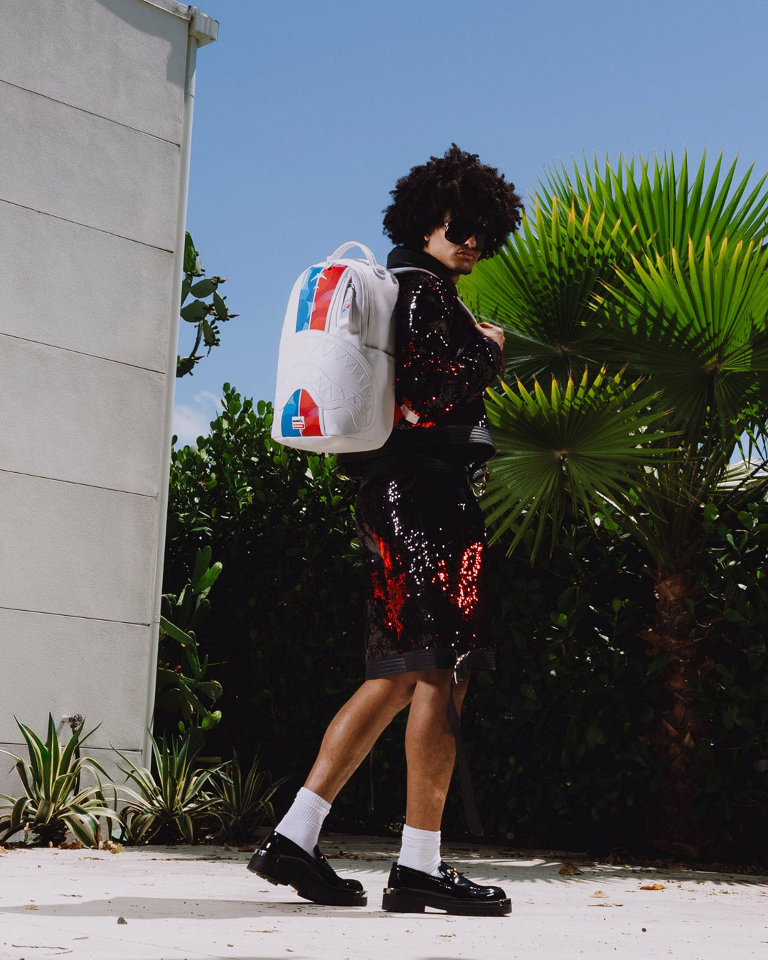 AMERICAN AIRLINES MAXIMUM ALTITUDE BACKPACK (WHITE) | Sprayground Outlets