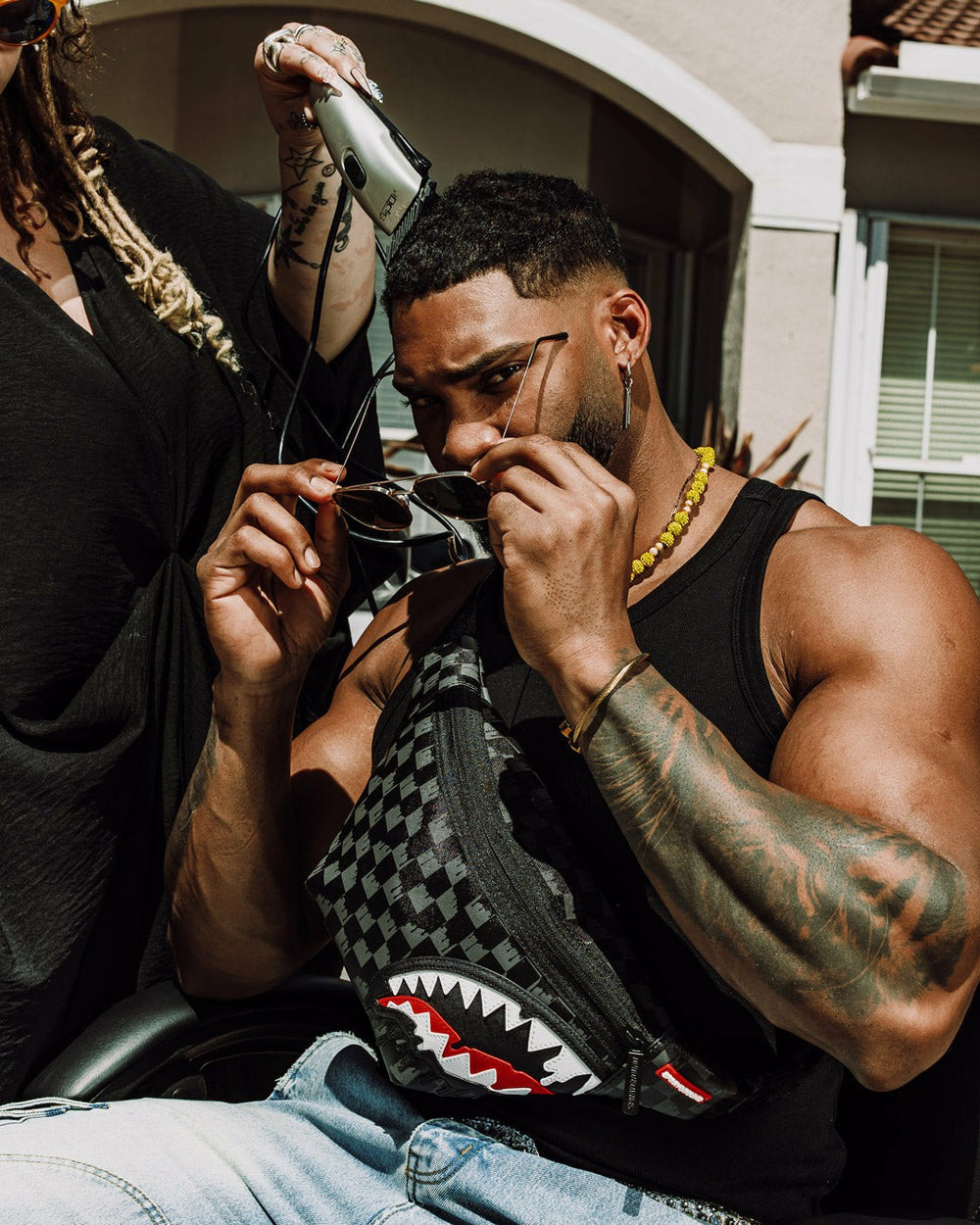 SHARKS IN PARIS THUNDERDRIP SAVVY CROSSBODY | Sprayground Value Deal
