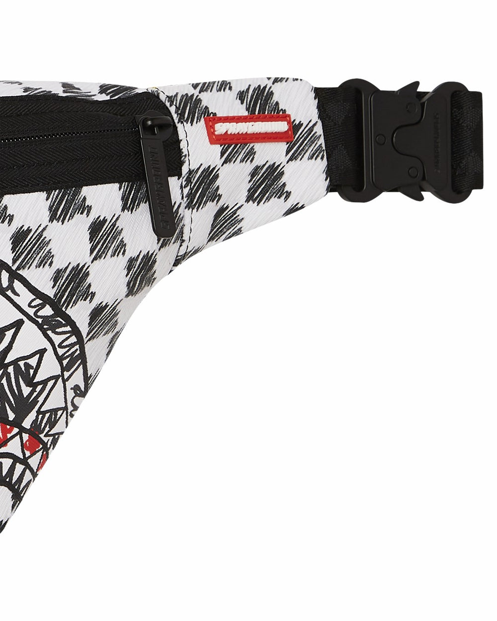 SCRIBBLE DRIBBLE CHECK SAVVY CROSSBODY | Sprayground On Sale