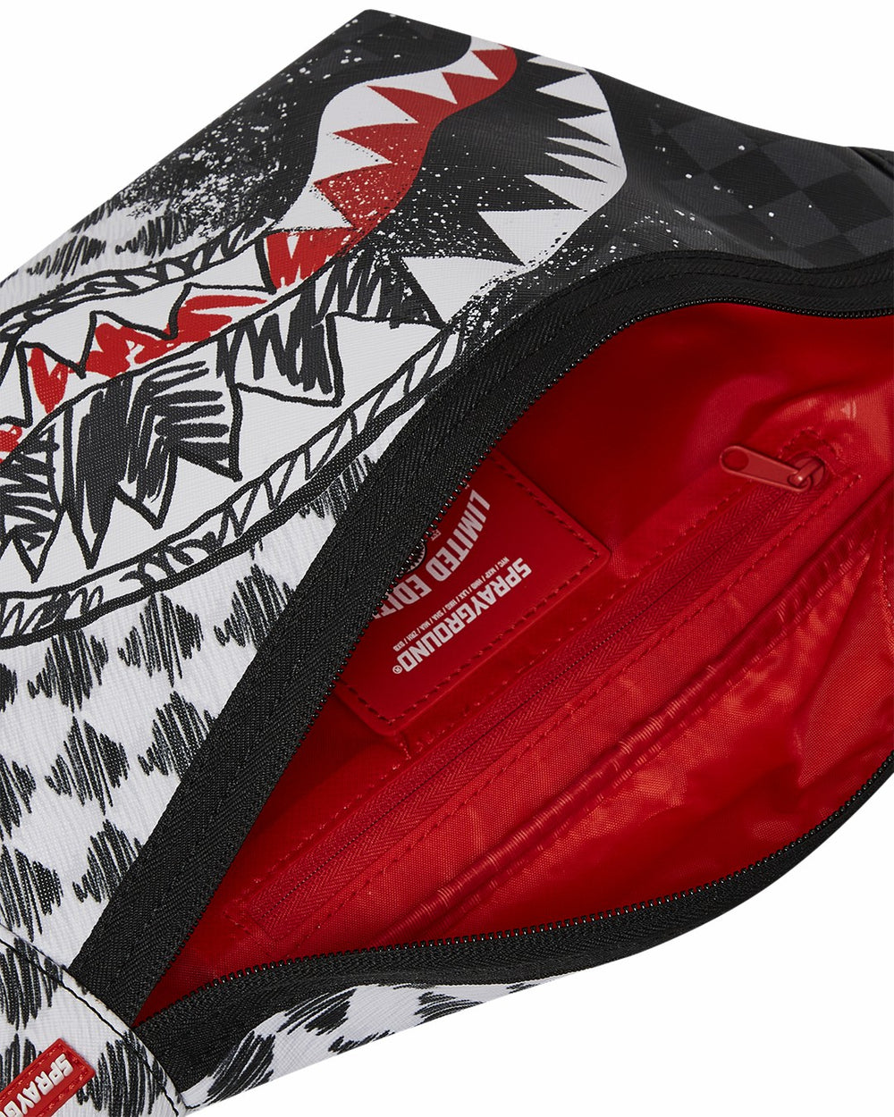 SCRIBBLE DRIBBLE CHECK SAVVY CROSSBODY | Sprayground On Sale