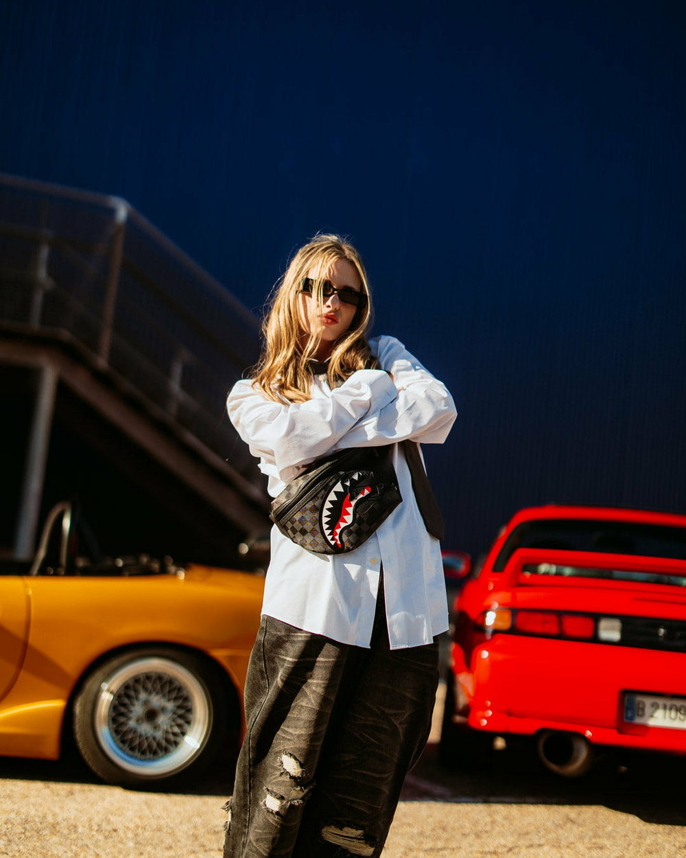 SPEED SHARK SIDE SWIPE SAVVY CROSSBODY | Sprayground Value Deal