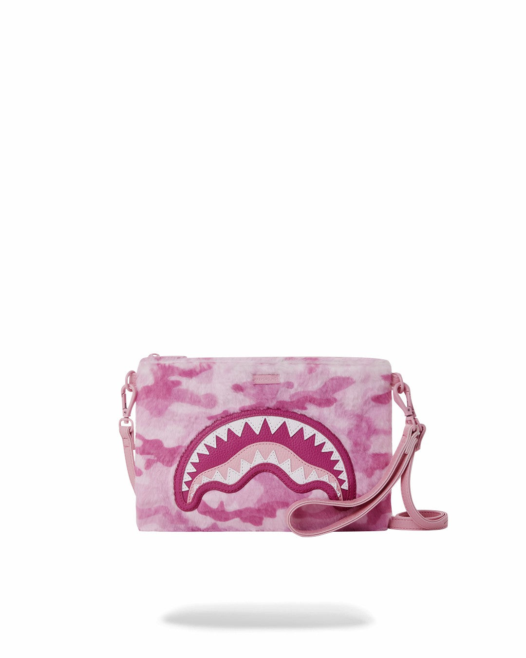 FURRROCIOUS IN PINK CROSSOVER CLUTCH | Sprayground Bargain