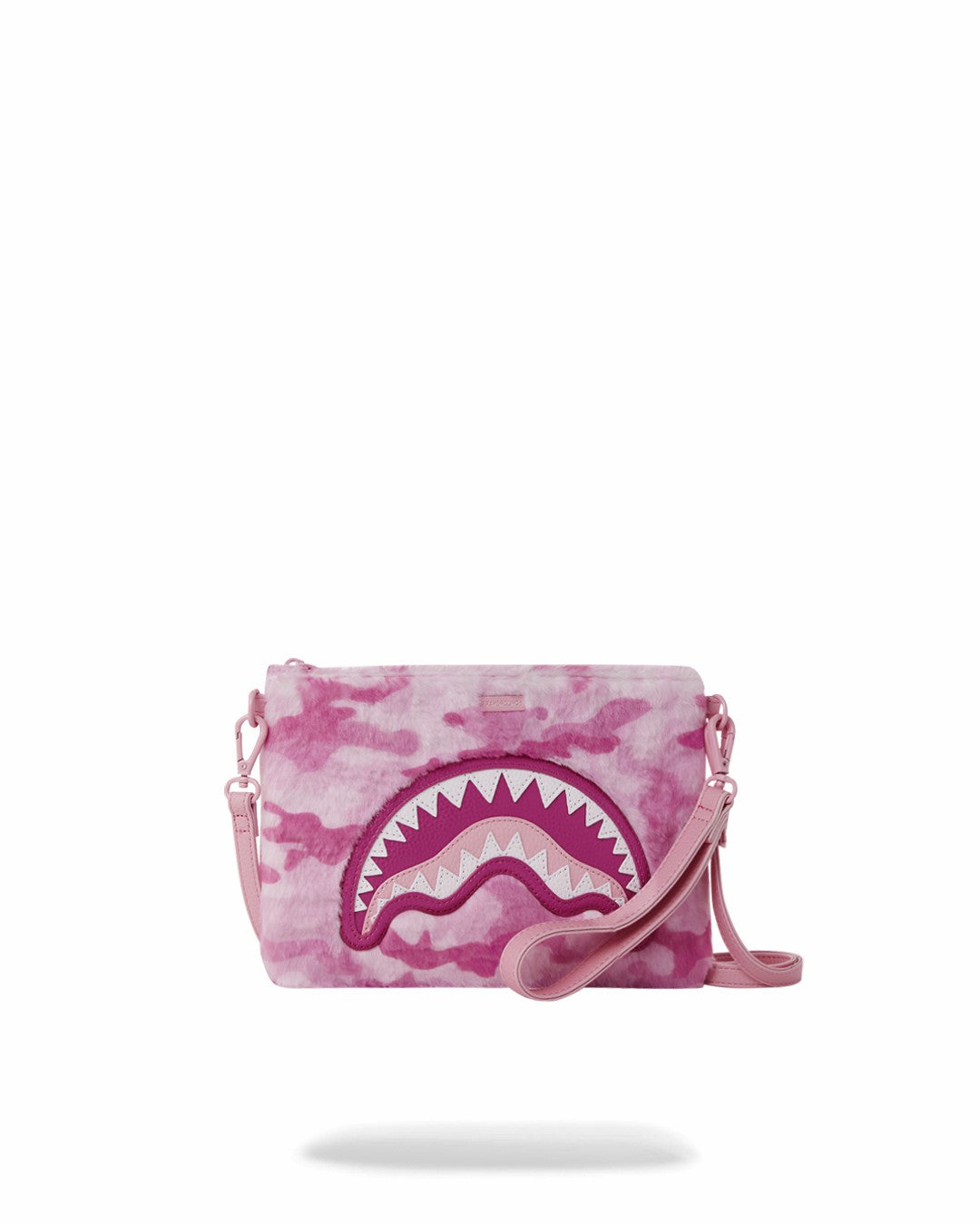 FURRROCIOUS IN PINK CROSSOVER CLUTCH | Sprayground Bargain