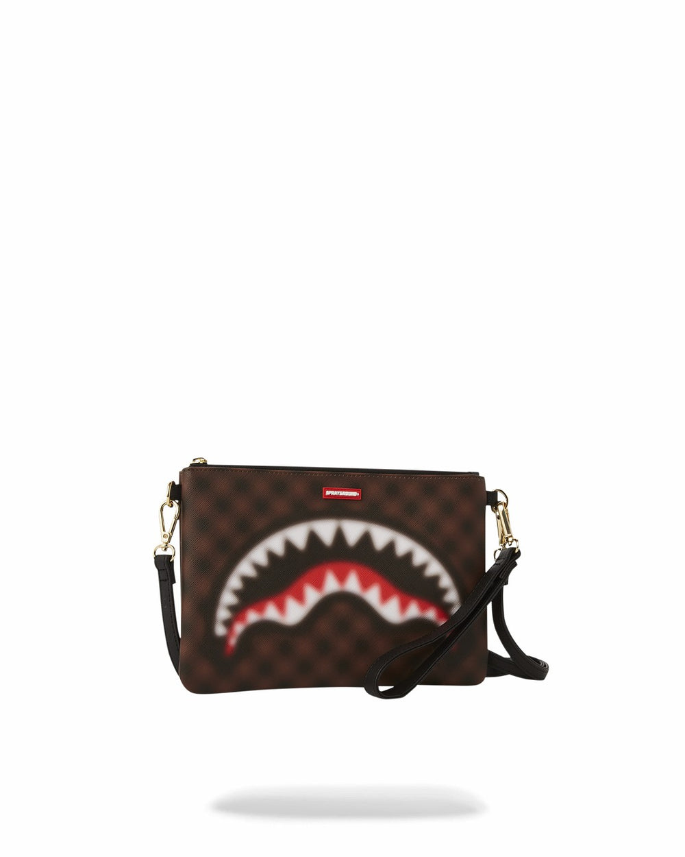 SHARKS IN PARIS BLUR EFFECT CROSSOVER CLUTCH | Sprayground Value Deal