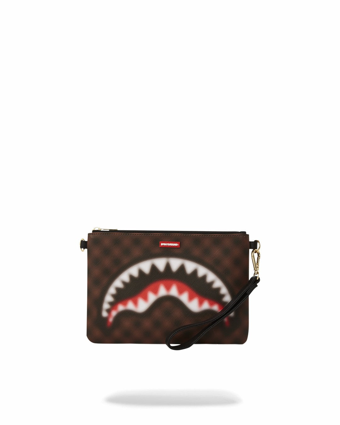 SHARKS IN PARIS BLUR EFFECT CROSSOVER CLUTCH | Sprayground Value Deal