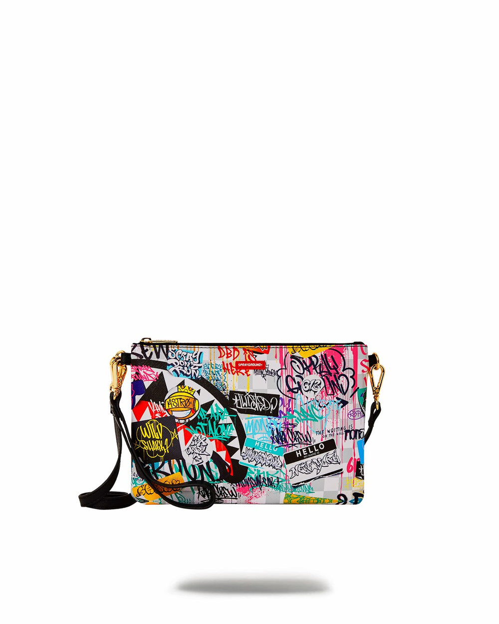 CREATE ANOTHER DAY CROSSOVER CLUTCH W/ SHOULDER STRAP | Sprayground Sale
