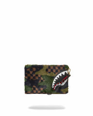 BIG SKY FUR SHARK CROSSOVER CLUTCH | Sprayground Hot Deal