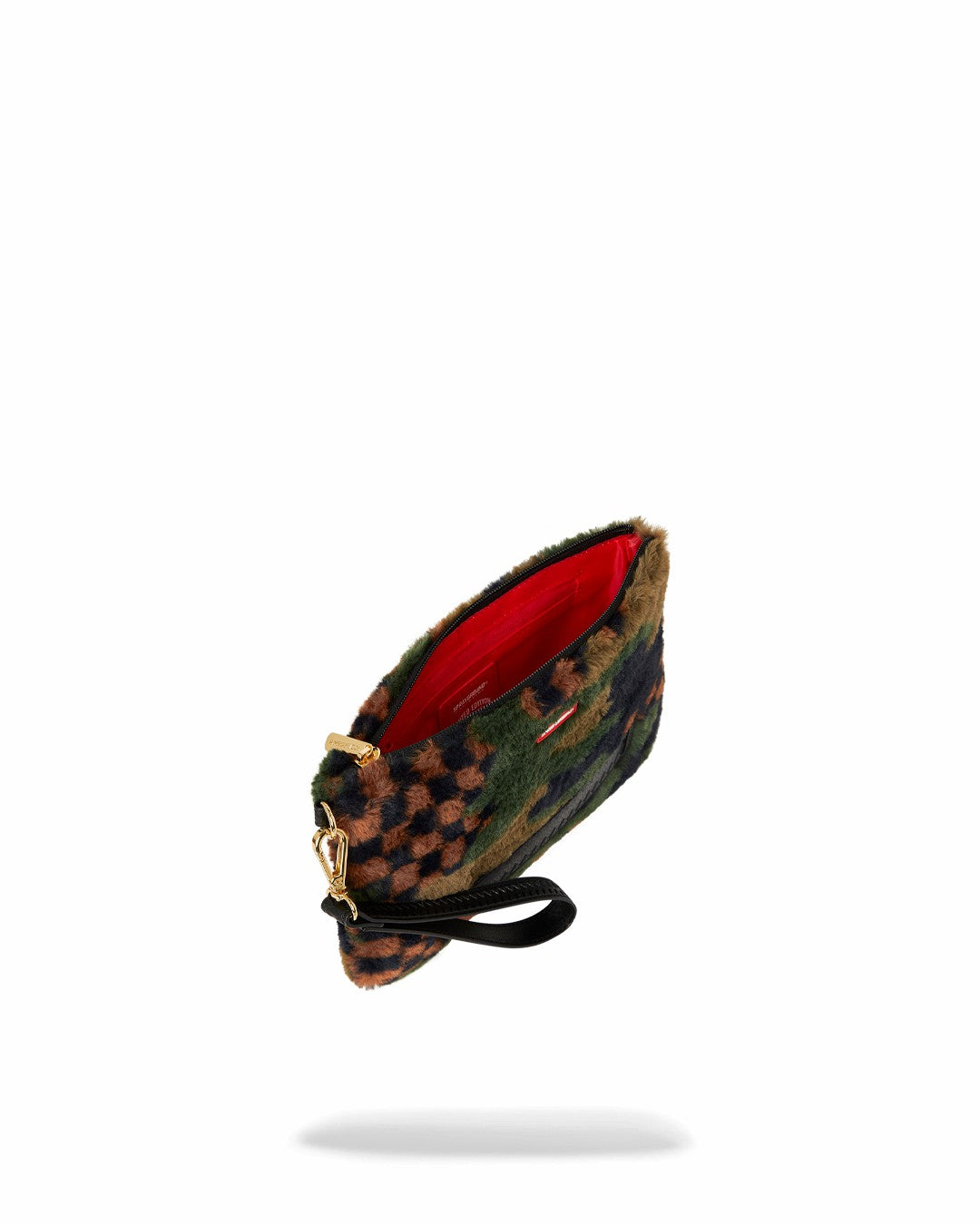 BIG SKY FUR SHARK CROSSOVER CLUTCH | Sprayground Hot Deal