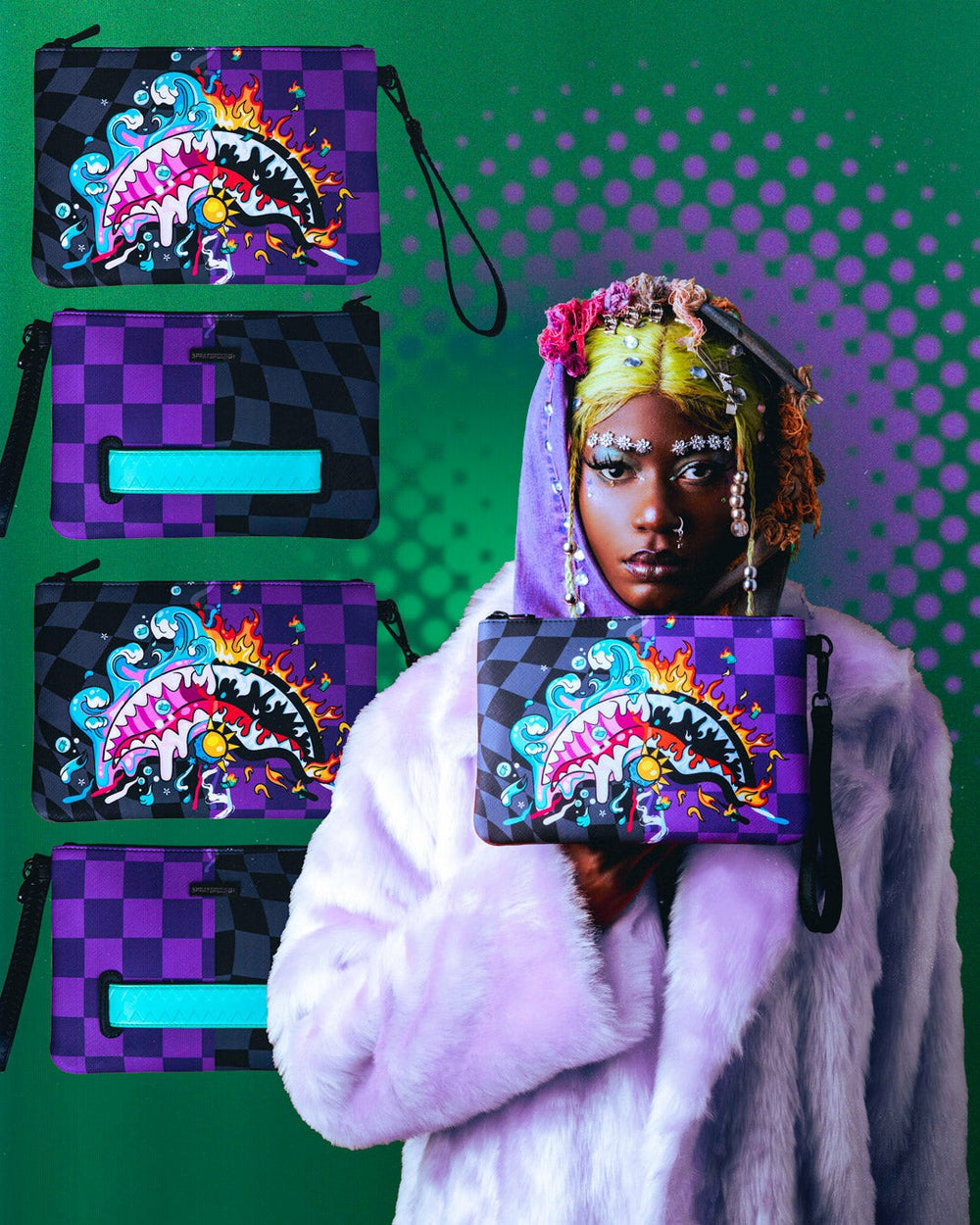 MAD SCIENTIST CROSSOVER CLUTCH | Sprayground Sale