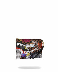 SHARKS IN PARIS THE RIZZ CROSSOVER CLUTCH | Sprayground Discounted