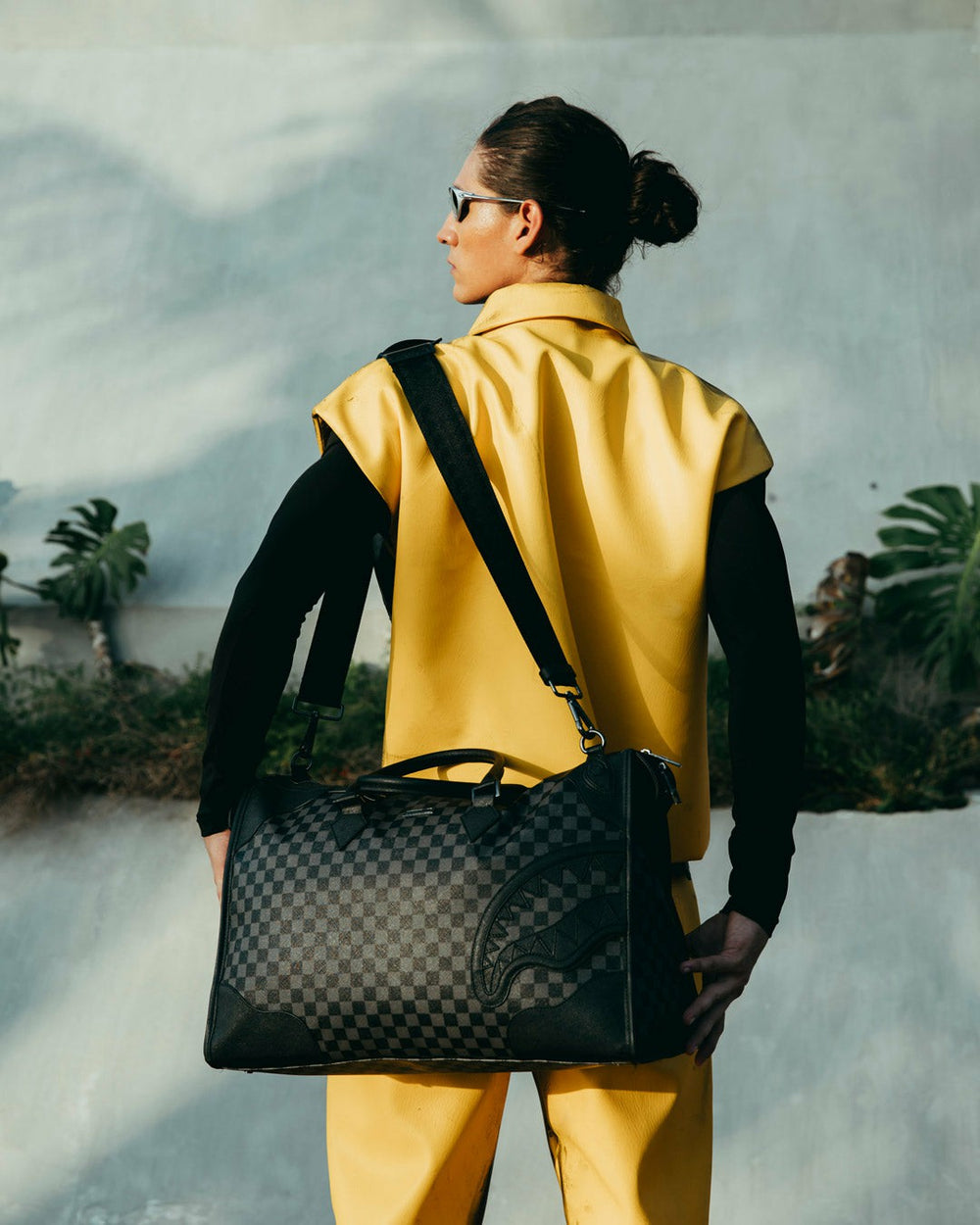 MIDNIGHT CHATEAU PYRAMID DUFFLE | Sprayground Bargain