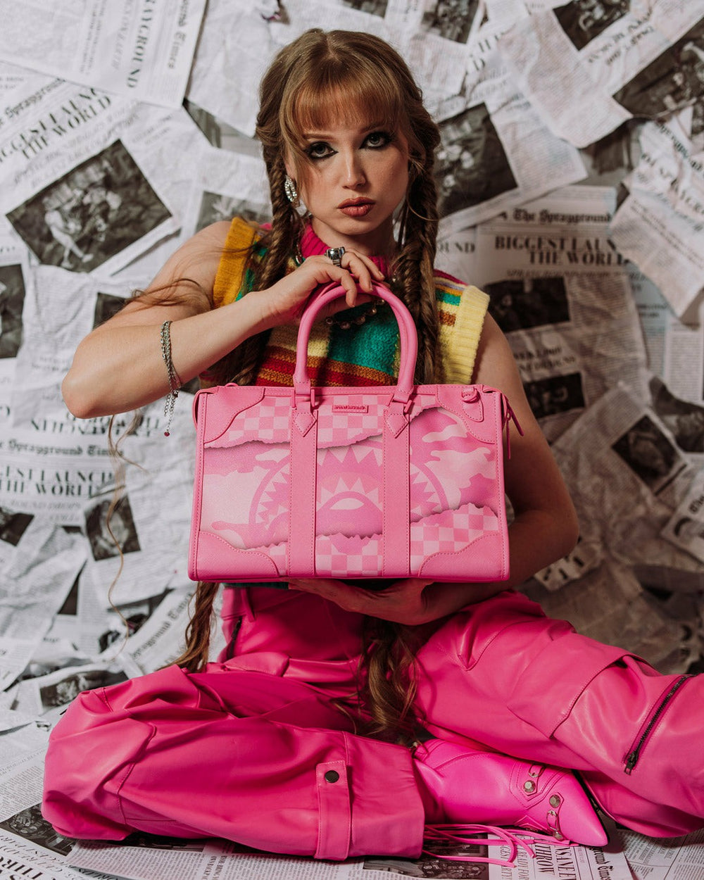 3AM TURNT MINI PYRAMID DUFFLE | Sprayground Value Deal