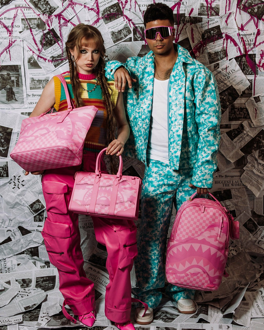 3AM TURNT MINI PYRAMID DUFFLE | Sprayground Value Deal