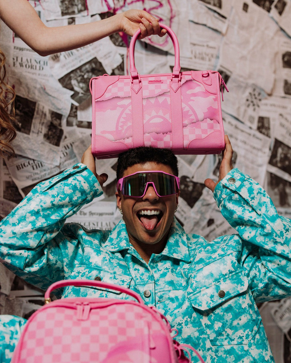 3AM TURNT MINI PYRAMID DUFFLE | Sprayground Value Deal