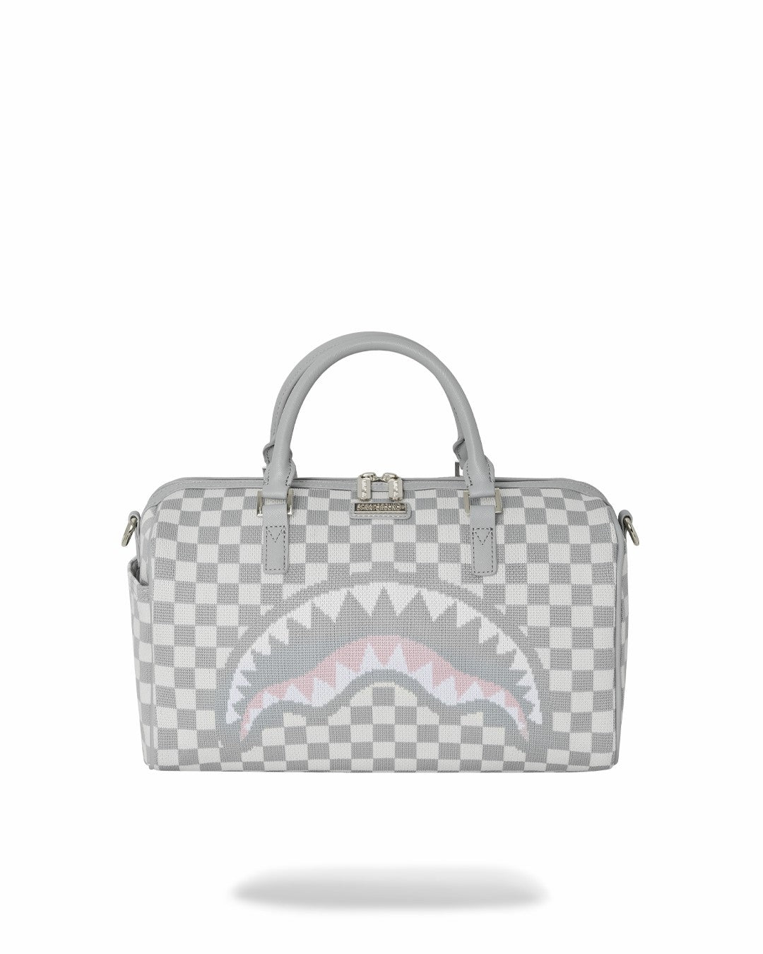 KNIT SHARKS IN PARIS IN CREAM MINI DUFFLE | Sprayground Exclusive Deal