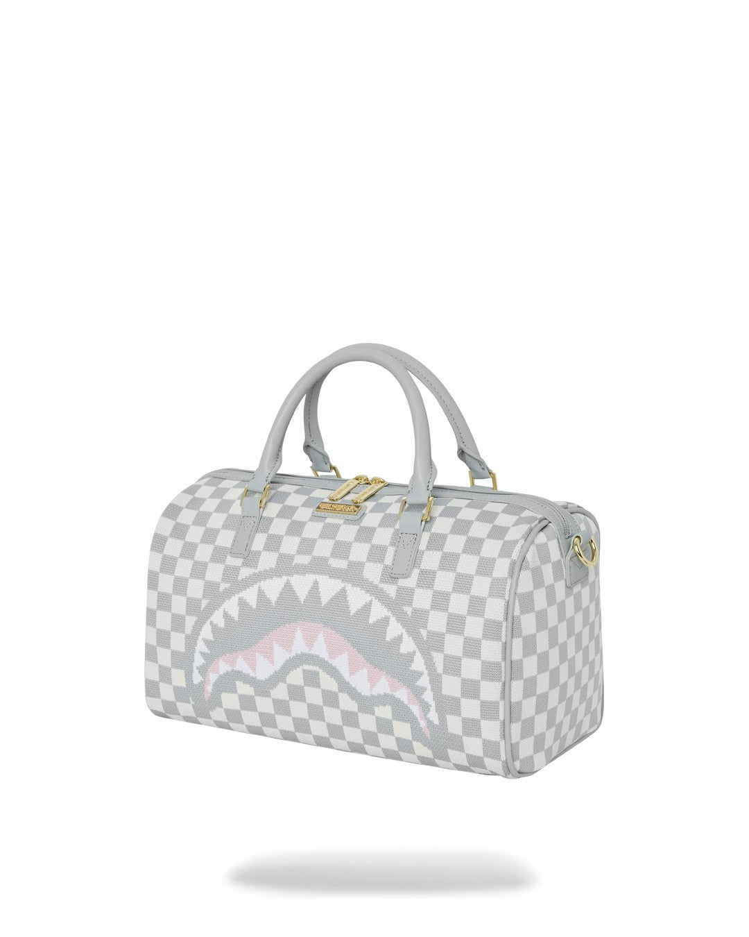 KNIT SHARKS IN PARIS IN CREAM MINI DUFFLE | Sprayground Exclusive Deal