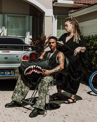 SHARKS IN PARIS THUNDERDRIP DUFFLE | Sprayground Savings