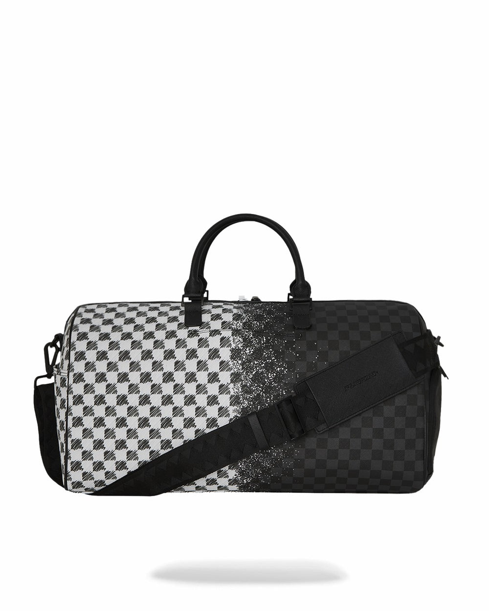 SCRIBBLE DRIBBLE CHECK DUFFLE | Sprayground Exclusive Deal