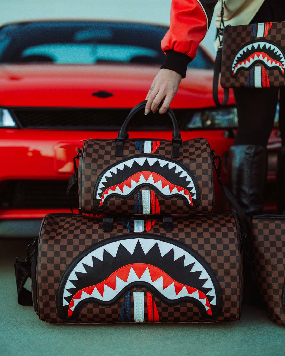 SHARKS IN PARIS GT MINI DUFFLE | Sprayground Limited Offer