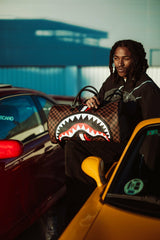 SHARKS IN PARIS GT DUFFLE | Sprayground On Sale