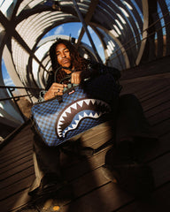 MIDNIGHT MAGIC SHARKS IN PARIS DUFFLE | Sprayground Hot Deal