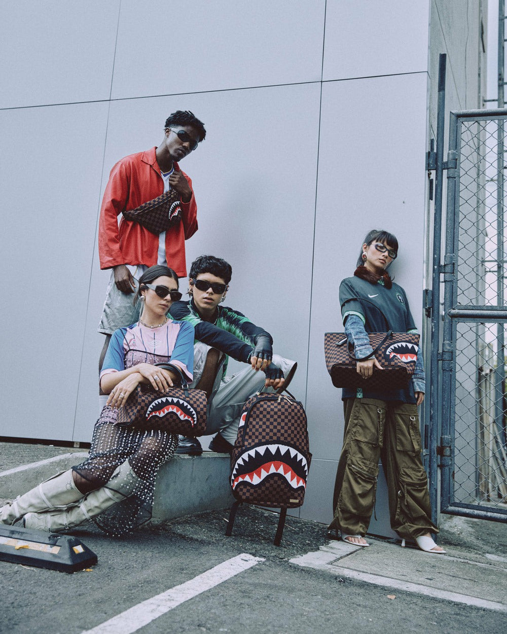 KYOTOKNIT SHARKS IN PARIS MINI DUFFLE | Sprayground Hot Deal