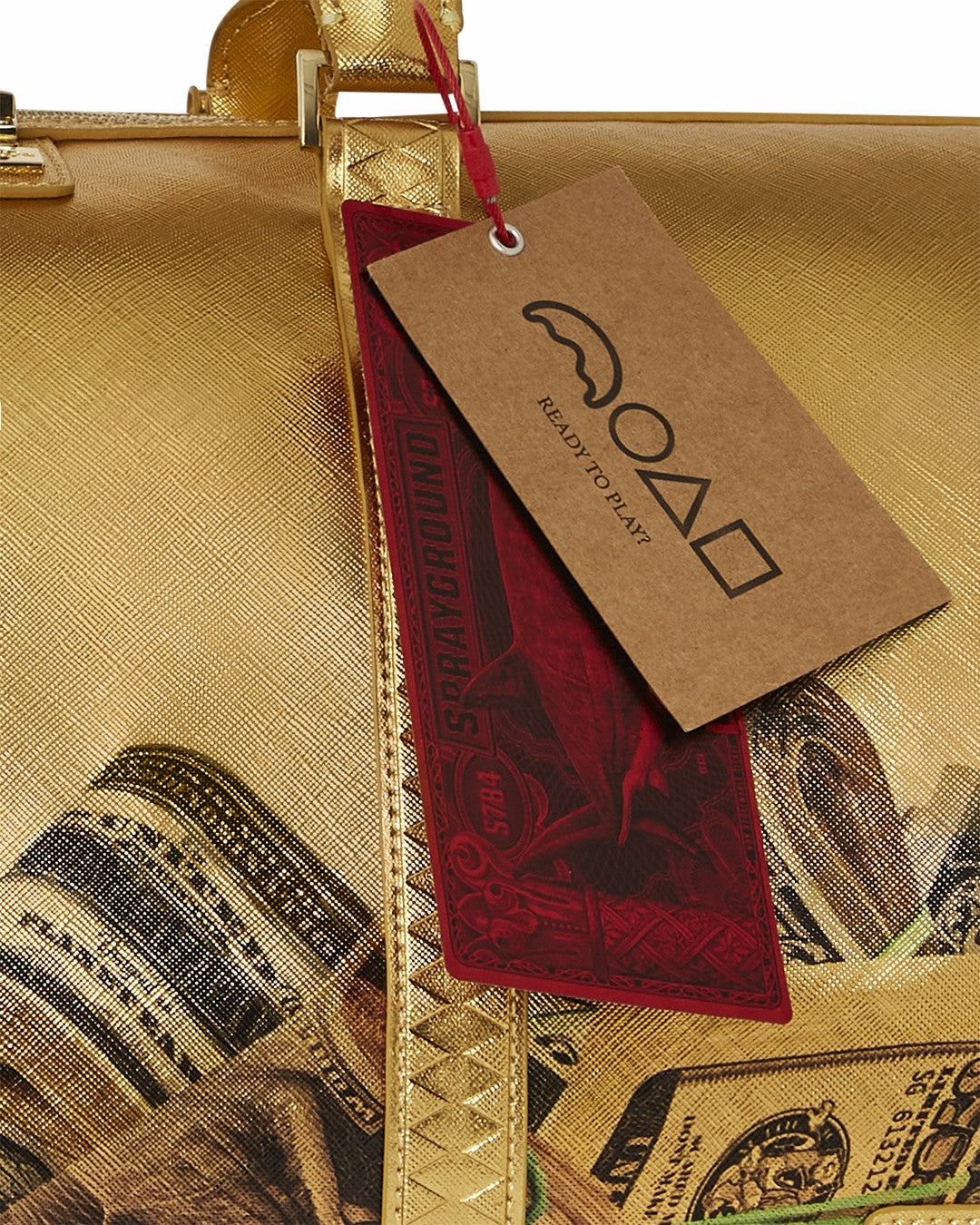SQUID GAME COLLAB PIGGY BANK DUFFLE | Sprayground Limited Offer