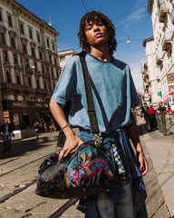 EMBROIDERED DRAGONS DUFFLE | Sprayground On Sale