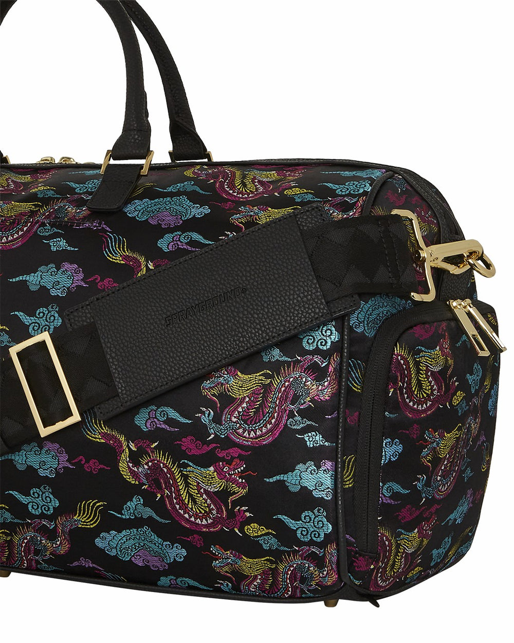 EMBROIDERED DRAGONS DUFFLE | Sprayground On Sale