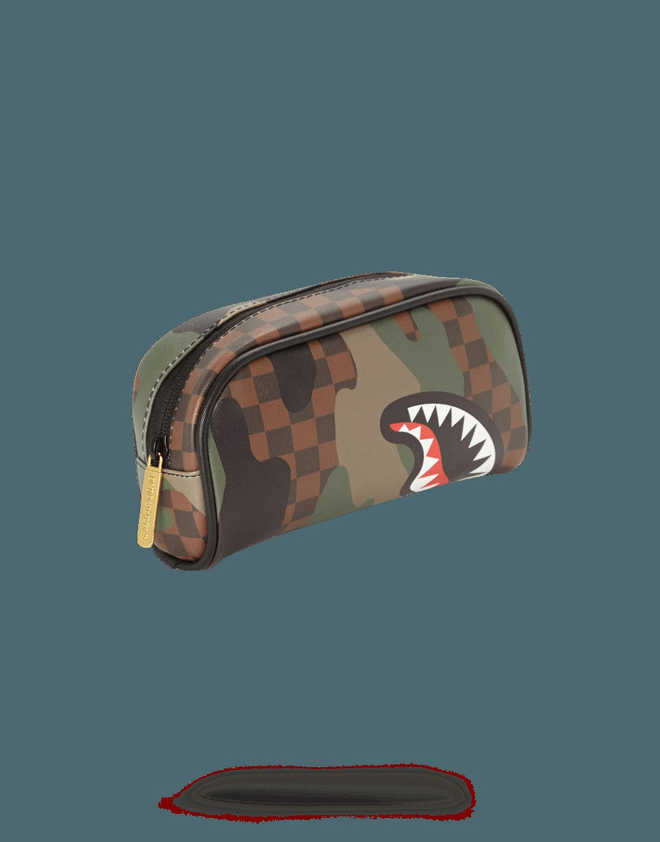 SHARKS IN PARIS (CAMO EDITION) PENCIL CASE | Sprayground Sale