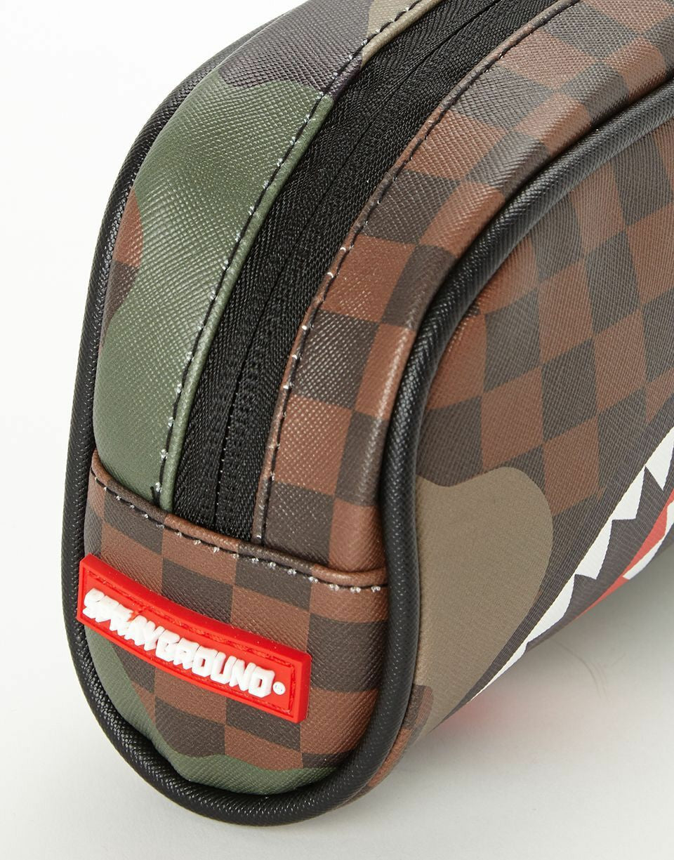 SHARKS IN PARIS (CAMO EDITION) PENCIL CASE | Sprayground Sale