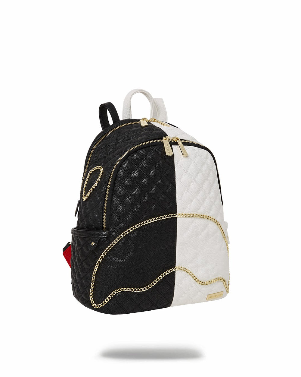 LEVELED UP SPLIT QUILT SHARK SAVAGE BACKPACK | Sprayground Value Deal