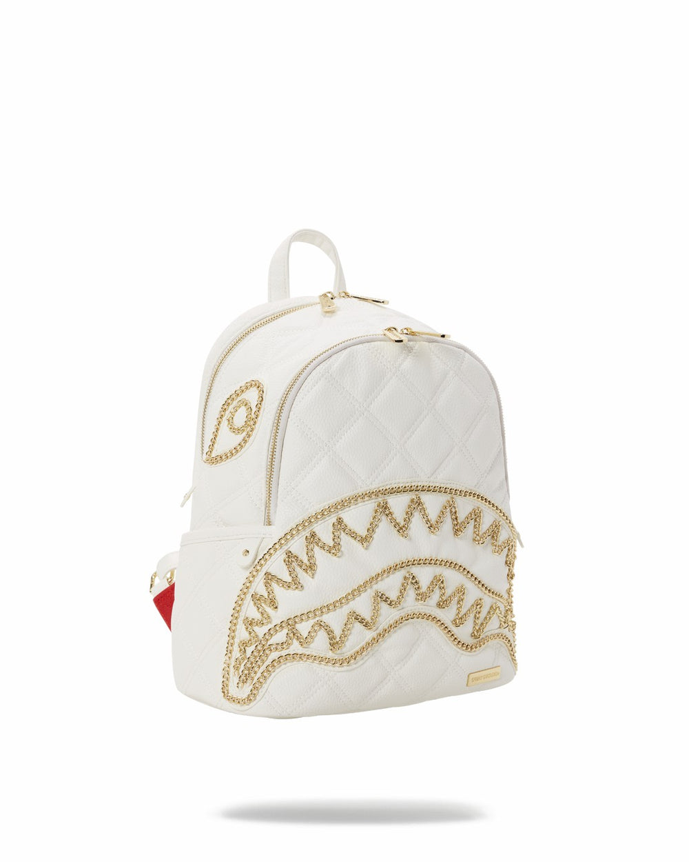 RIVIERA LE BLANC GOLD CHAIN SHARK SAVAGE BACKPACK | Sprayground Outlets