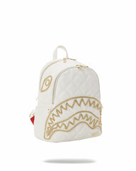 RIVIERA LE BLANC GOLD CHAIN SHARK SAVAGE BACKPACK | Sprayground Outlets