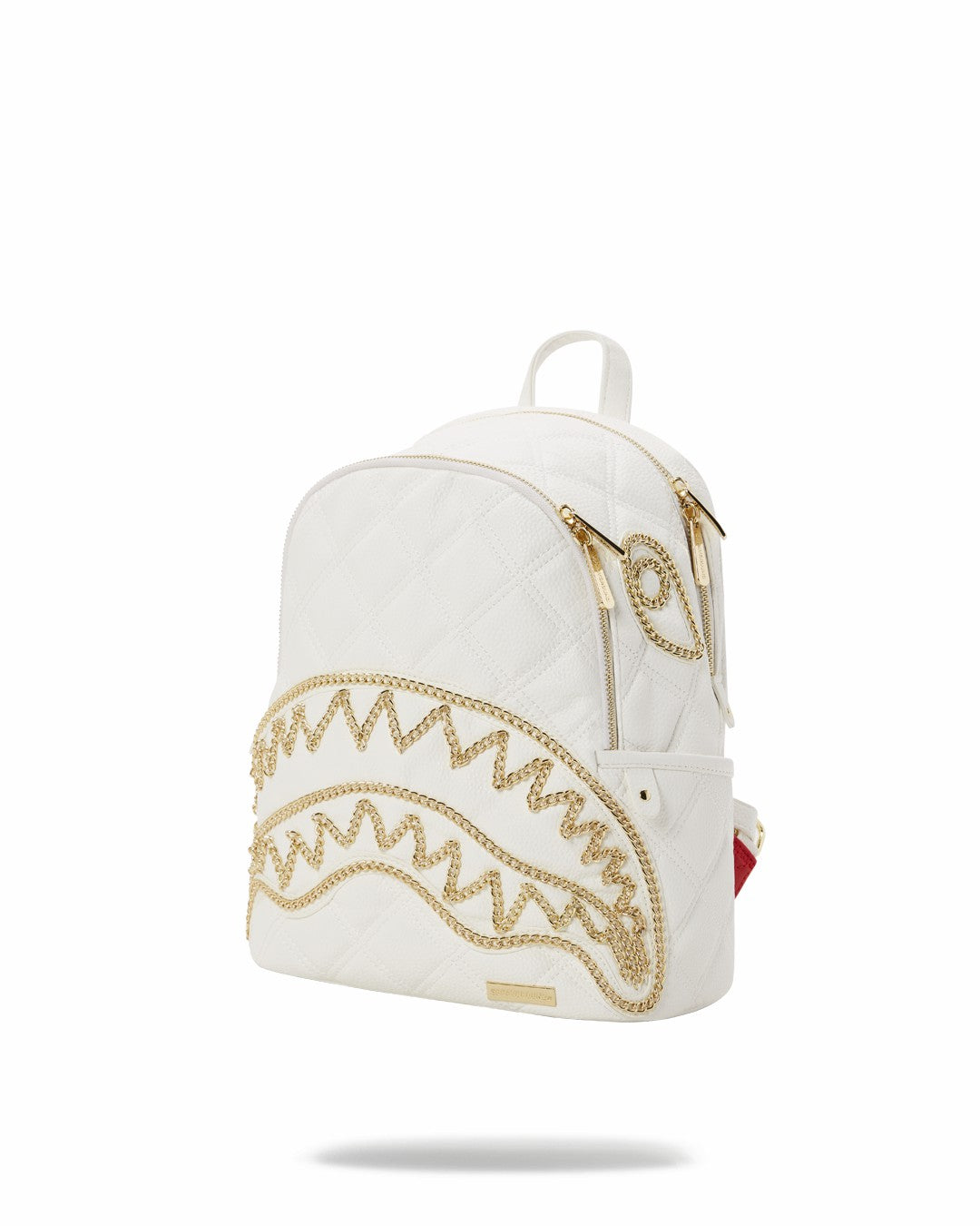 RIVIERA LE BLANC GOLD CHAIN SHARK SAVAGE BACKPACK | Sprayground Outlets